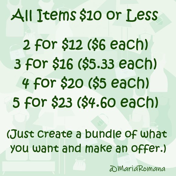 $10 Specials! - Picture 1 of 1